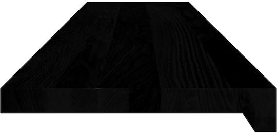 Πατάκια Σκάλας 2 Τεμ Σκούρο Καφέ 110x25x2 Cm Ξύλο Δρυός Καφέ 110 X 25 X 2 Cm
