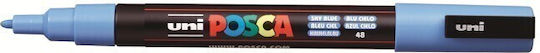 Marker Posca Pc-3m 0.9-1.3mm Albastru Cer #pc-3m E Albastru Cer