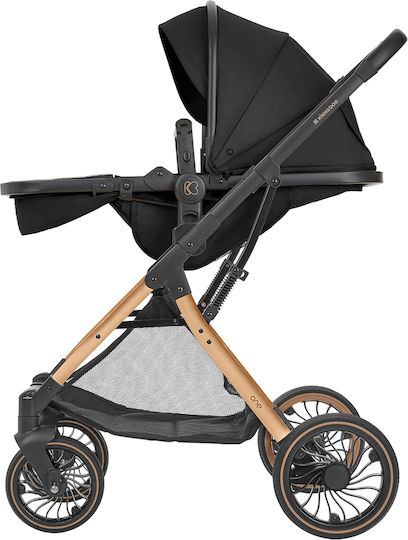 One Verstellbar 3 in 1 Baby Kinderwagen Geeignet für Neugeborene Black 11kg