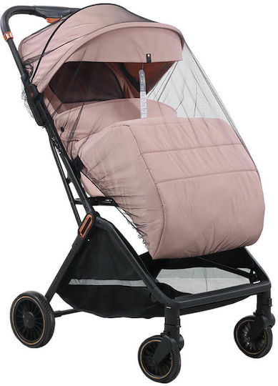 Bebe Stars City Baby Stroller Suitable for Newborn Powder Pink 6.2kg