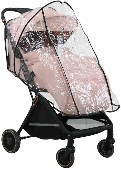 Bebe Stars City Baby Stroller Suitable for Newborn Powder Pink 6.2kg