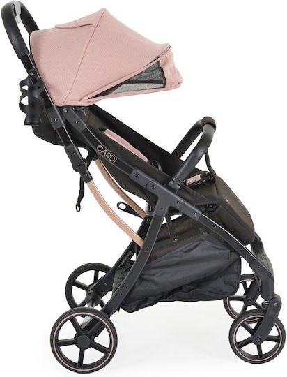 Moni Cardi Verstellbar Kinderwagen Geeignet für Neugeborene Rosa
