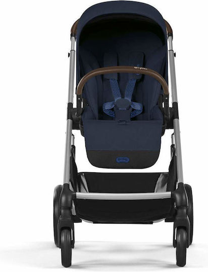 Cybex Balios S LUX Ρυθμιζόμενο Καρότσι Μωρού Kατάλληλο για Nεογέννητο Ocean Blue 11.7kg