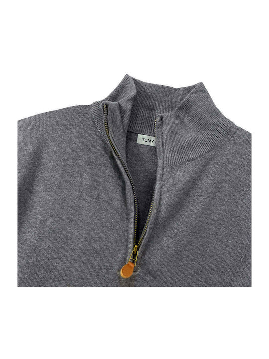 Long Sleeve Blouse Gray