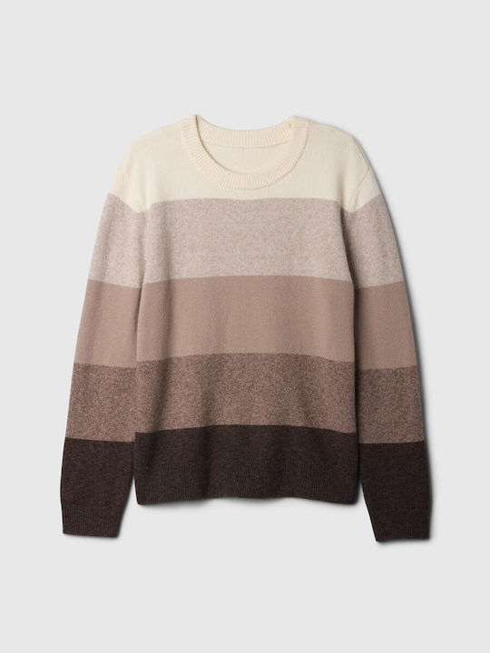 GAP Children's Sweater Long Sleeve neutral stripe