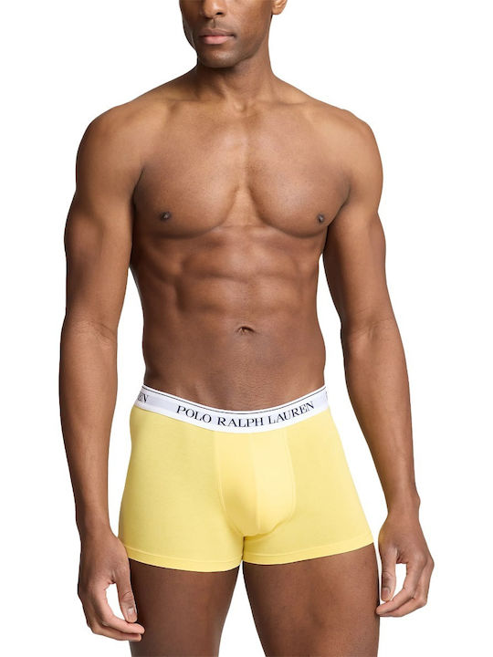 Ralph Lauren Herren Boxershorts Mehrfarbig mit Mustern 3Packung