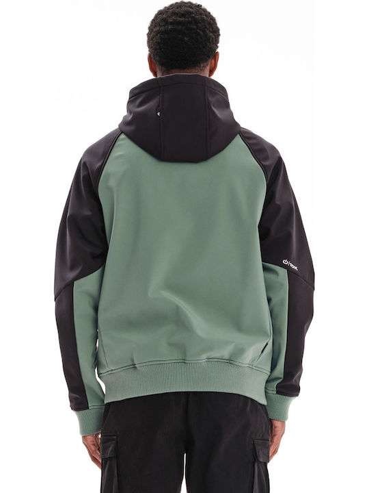 Winter Jacket Bomber Waterproof and Windproof Green