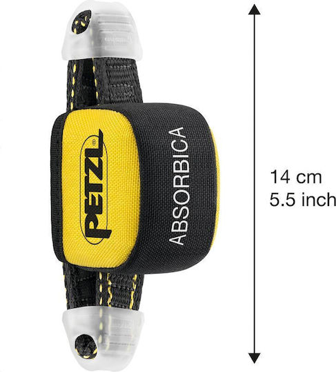 Petzl Absorbica Απορροφητής Μαύρος