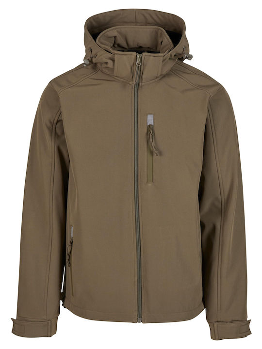 Brandit Jacket Softshell Green