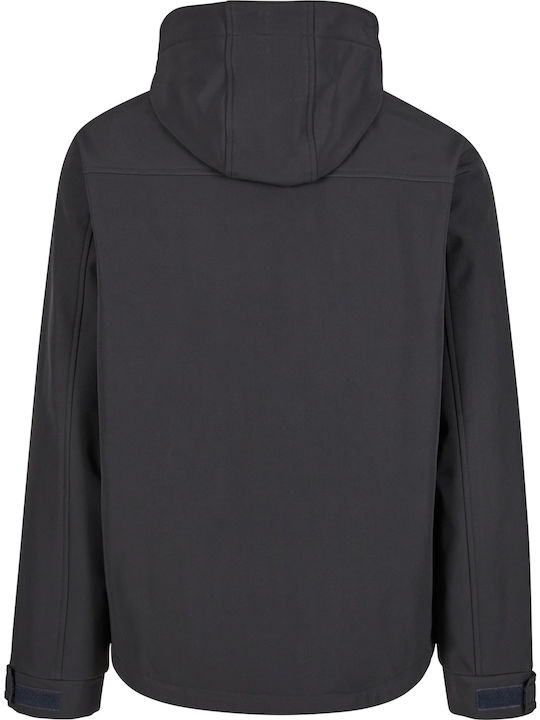 Χειμωνιάτικο Μπουφάν Softshell Αδιάβροχο και Αντιανεμικό Γκρι