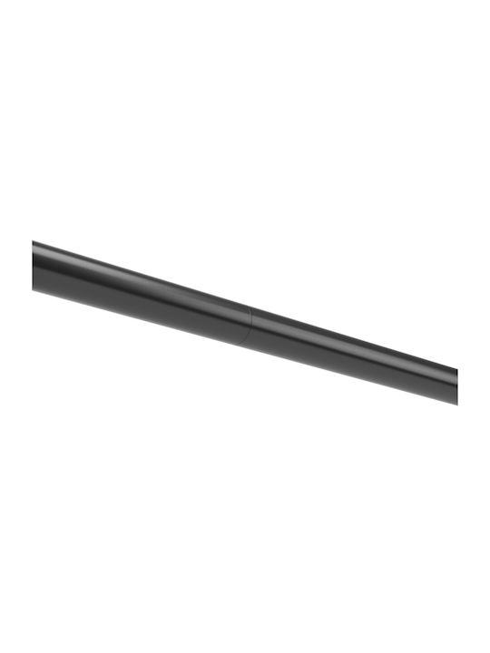Umbra Extendable Metallic Curtain Pole Zen Single Φ2.5mm 81-162cm Black Checkmate