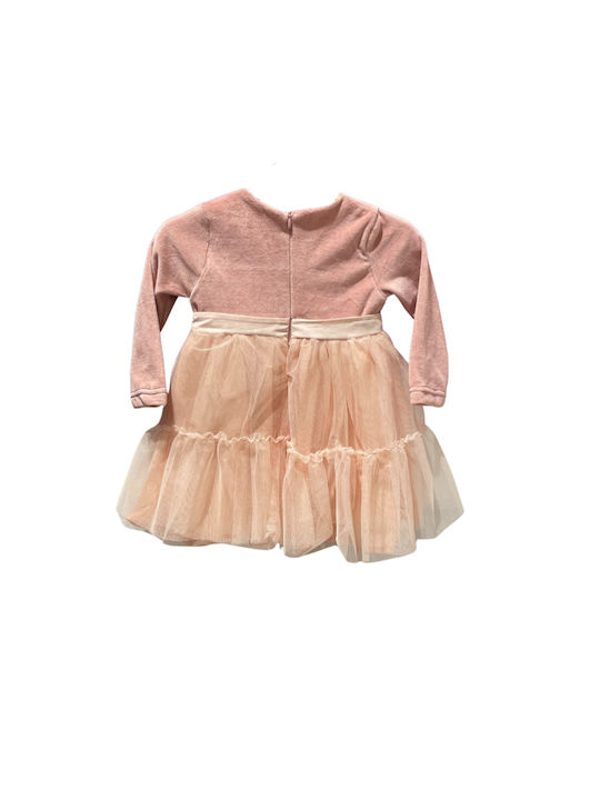 Babylon Children's Dress Velvet Pink