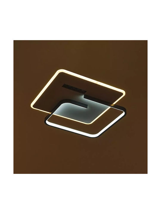 Deckenleuchte Schwarz mit Integrierter LED
