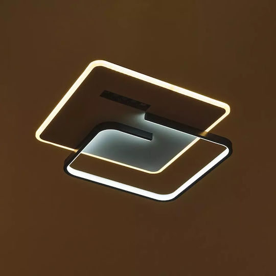 Deckenleuchte Schwarz mit Integrierter LED