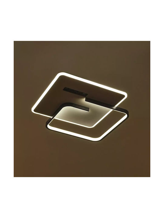 Deckenleuchte Schwarz mit Integrierter LED