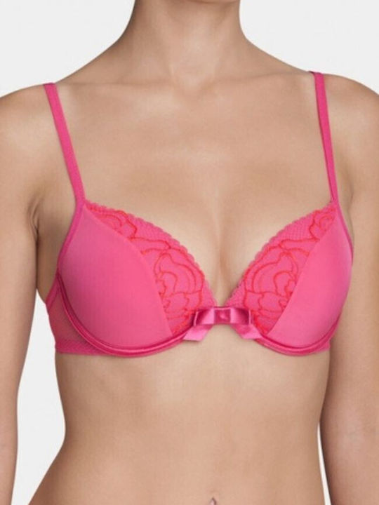 Triumph Push Up Bra Padded Fuchsia Fuchsia