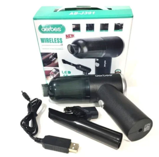 Aerbes AB-J391 Rechargeable Handheld Vacuum 7.4V Black