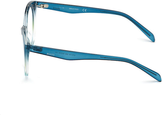 Emilio Pucci Rame Ochelari Pentru Femei Acetat Maro EP5134 089