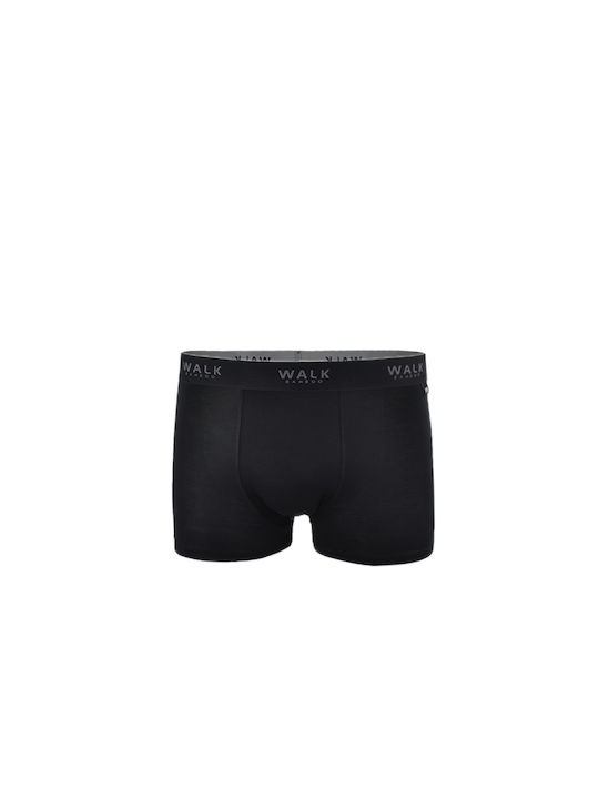 Bamboo W1770 Men's Boxer Black / Red