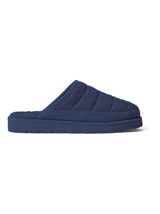 Ralph Lauren Men's Slippers with Fur Blue