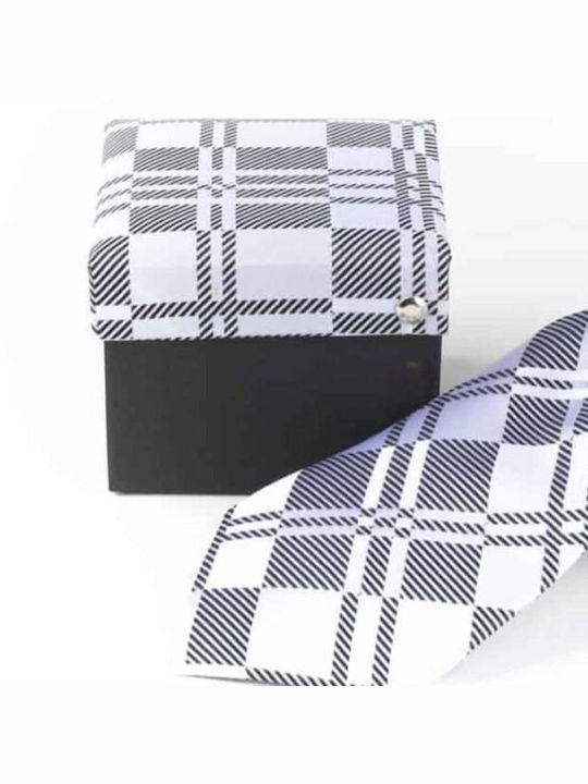 Men's Tie Silk in White Color