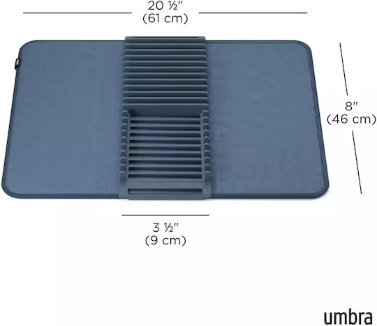 Umbra Plastic Blue Drying Surface 61x46x4cm