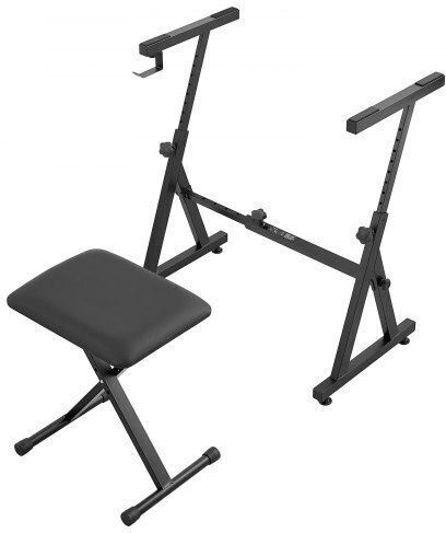 Vevor Σκαμπό Πιάνου Ρυθμιζόμενο Μ29.464xΠ29.464xΥ29.464-29.464cm