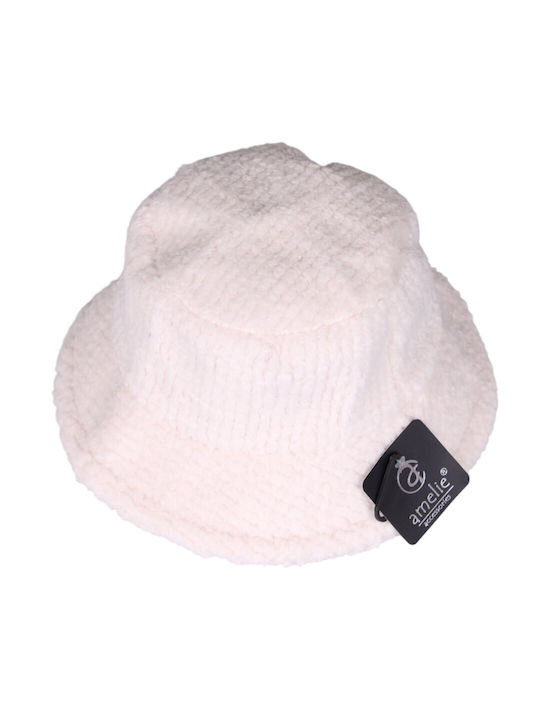 Amelie Furry Women's Hat White