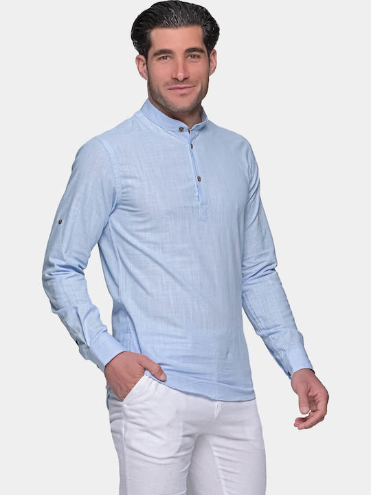 Къс ръкав Риза Light Blue