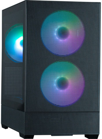 Zalman P30 AIR Gaming Micro Tower Κουτί Υπολογιστή με ARGB Φωτισμό Μαύρο
