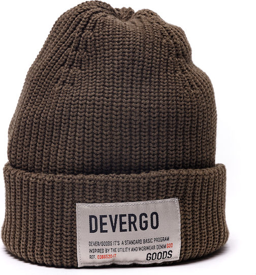 Beanie Unisex Beanie Gestrickt in Braun Farbe