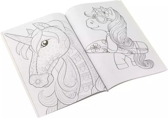 Grafix Malsets Einhorn 29.7x21cm