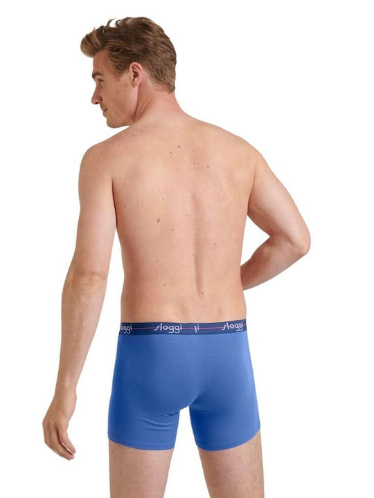 Start Short C2p Men's Boxers Blue / Navy Blue 2Pack