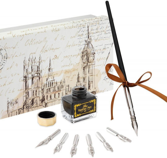 Calligraphy Pen Set 7 Nibs & 15ml Ink Nassau