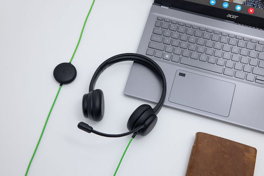 Acer AHW250 On Ear Căști Multimedia cu microfon și conexiune USB-A