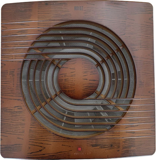 Ventilator axial montat pe perete Horoz 100-nuc Debit de aer 100 M3/h Diametru 100 Mm 12w