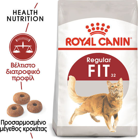 Royal Canin Regular Fit 32 Dry Food for Adult Cats with Poultry 10kg