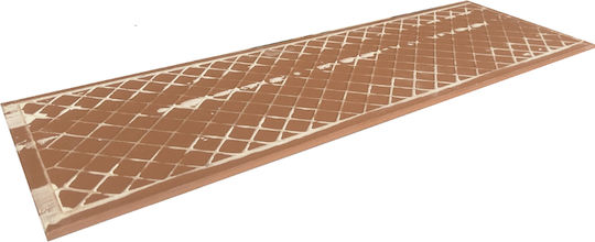 Keratile Cell Floor / Kitchen Wall / Bathroom Matte Tile 75x25cm Desert Grey