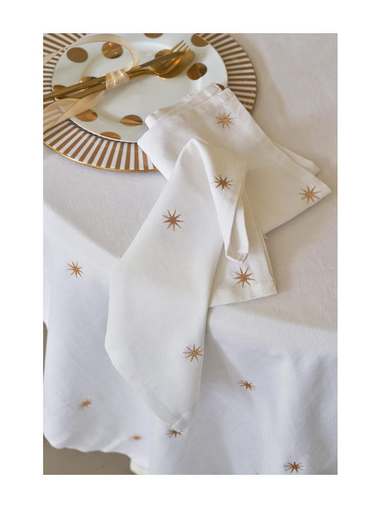 PiP Studio Towel from 100% Cotton in White Color 40x40cm