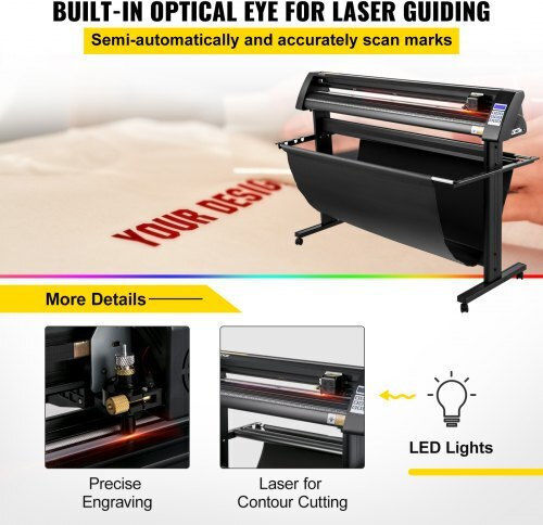 Vevor Κόφτης Βινυλίου 1350mm Οπτικό Μάτι Βάση Kzflexi1350mm8z30v2