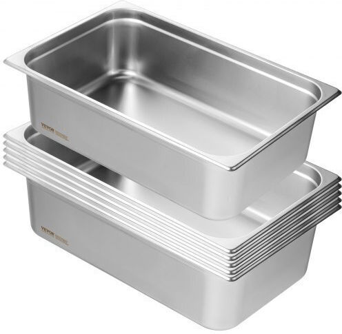 Vevor Σκεύος Gastronorm Ανοξείδωτο GN με Βάθος 150mm