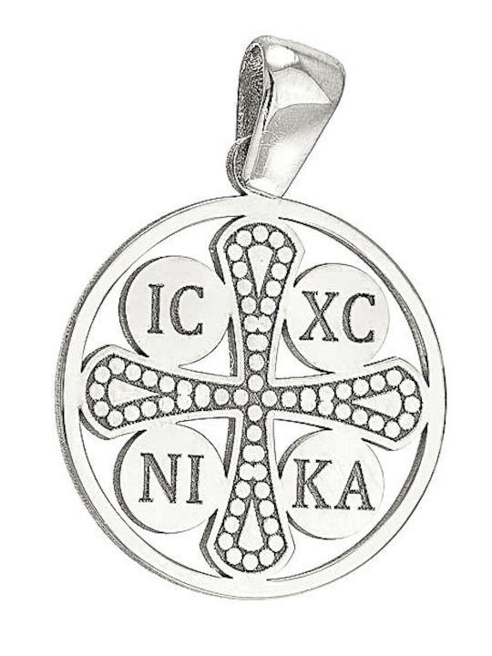Dio Jewellery Lab Μενταγιόν Κωνσταντινάτο Ασήμι