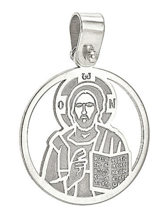 Dio Jewellery Lab Μενταγιόν Κωνσταντινάτο 45cm Ασήμι