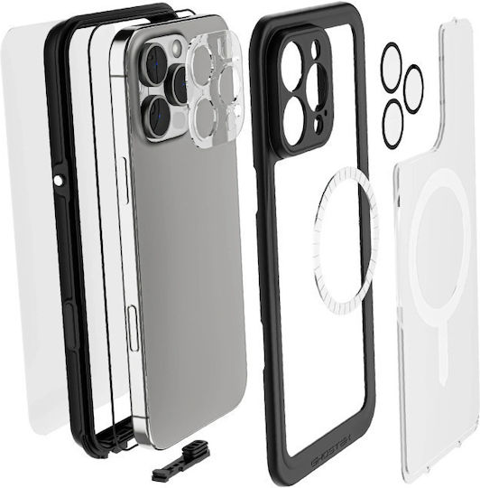 Ghostek Nautical Slim 360 Full Cover Πλαστικό / Σιλικόνης 2mm Αδιάβροχο Διάφανο (iPhone 16 ProGalaxy Note 9)