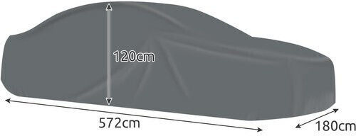 Xtrobb Abdeckungen für Suzuki Tragen 572x180x120cm Wasserdicht Mittel / Groß mit Gurten befestigt
