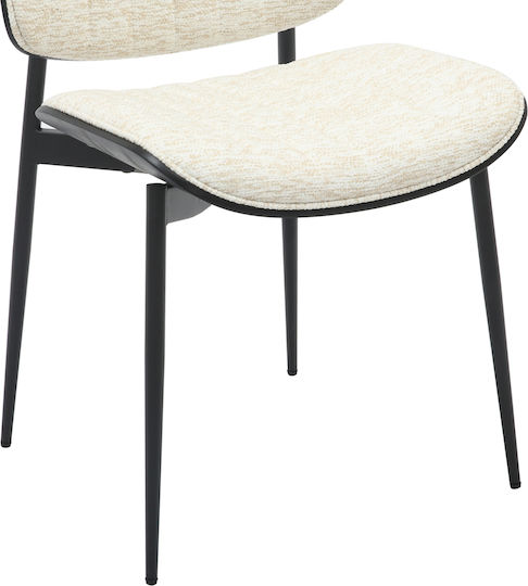 Conti Столички Трапезария Black, Ecru 2бр 74x56x82бр