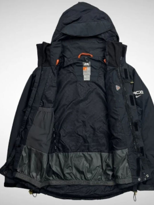 Nike Acg 2in1 Stealth Black 207750-010 Мъжко Яке за Ски и Сноуборд Черен