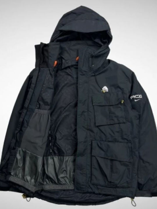 Nike Acg 2in1 Stealth Black 207750-010 Мъжко Яке за Ски и Сноуборд Черен