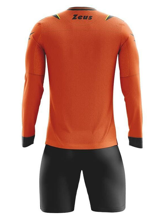 Zeus Paros Set Style Goalkeeper Football Orange/Black