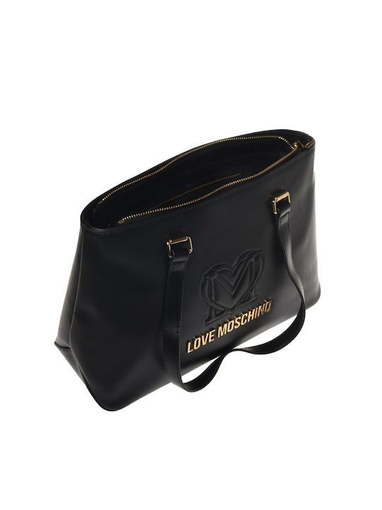 Moschino Leather Women's Bag Shoulder Black